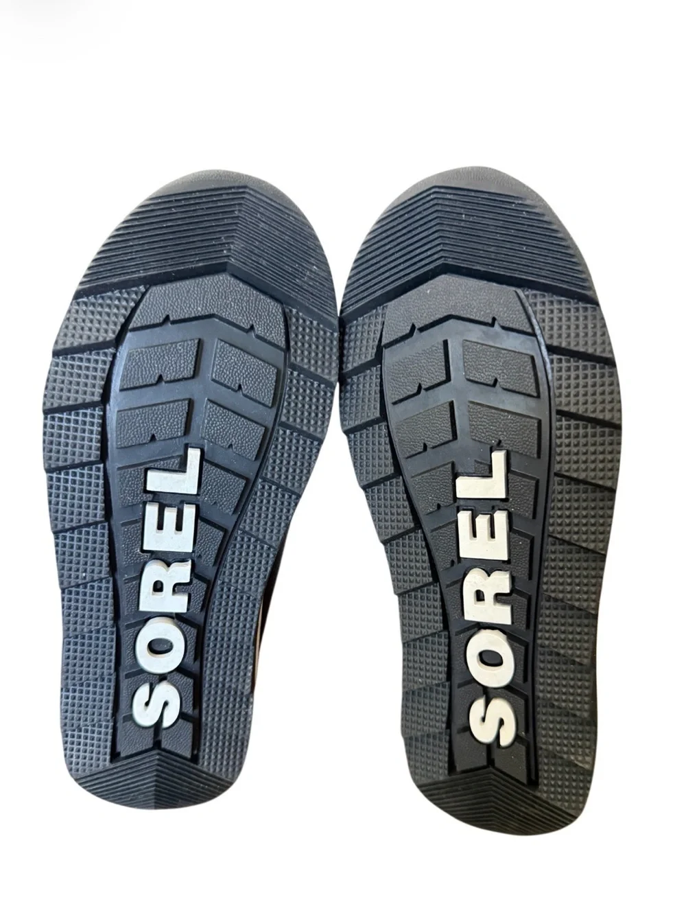 Sorel Youth Whitney II  Black and White Lace-Up Winter Boots -Size 1 NWOT